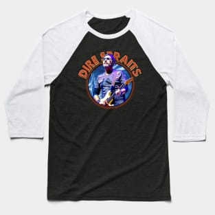 Walk of Life in Fashion Dire Band Tees, the Essential Gear for Rock Enthusiasts Baseball T-Shirt